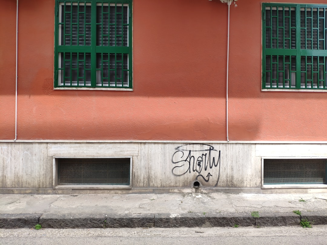 graffiti on a wall