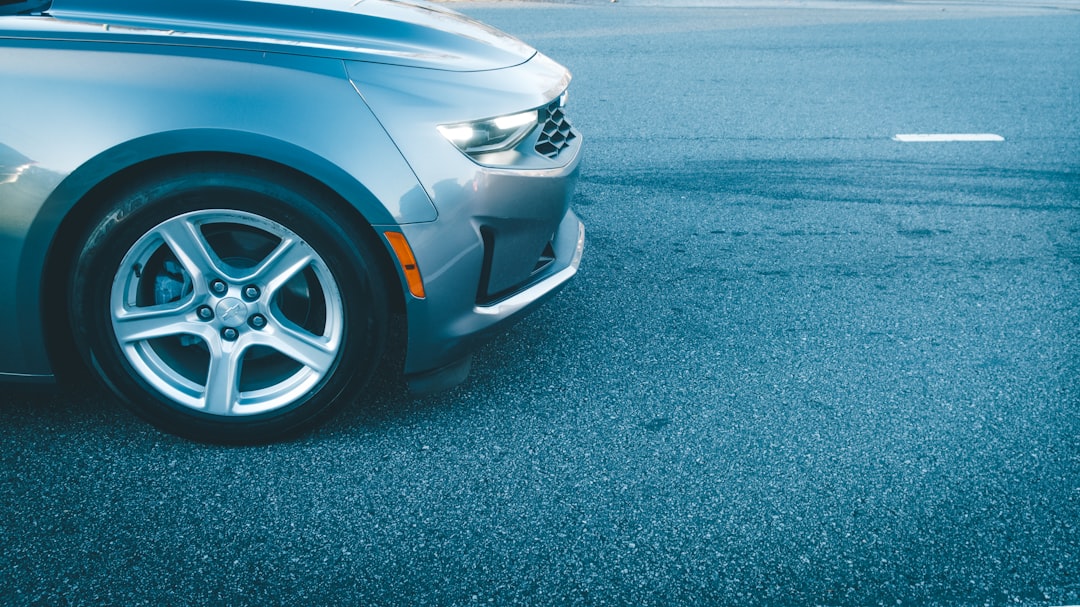 a car parked on the side of the road