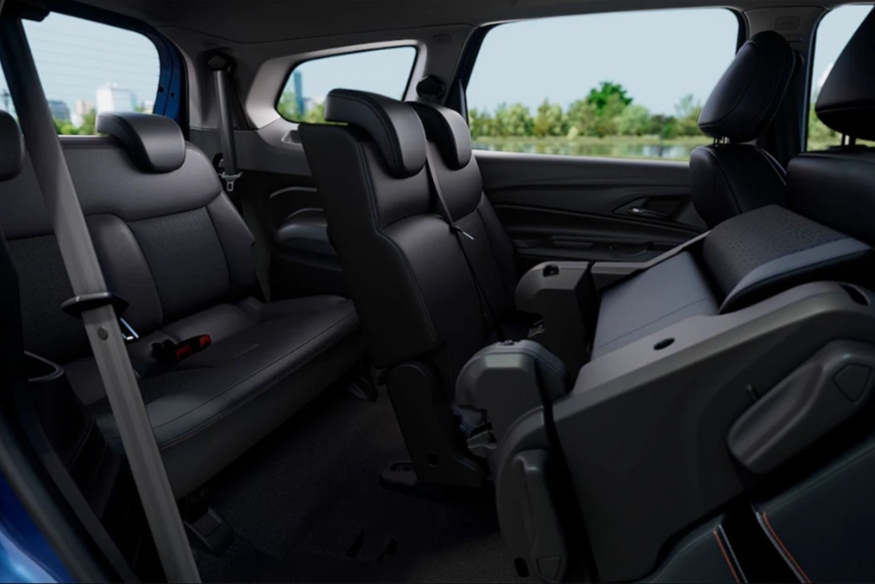 o Chevrolet Spin oferece 7 lugares