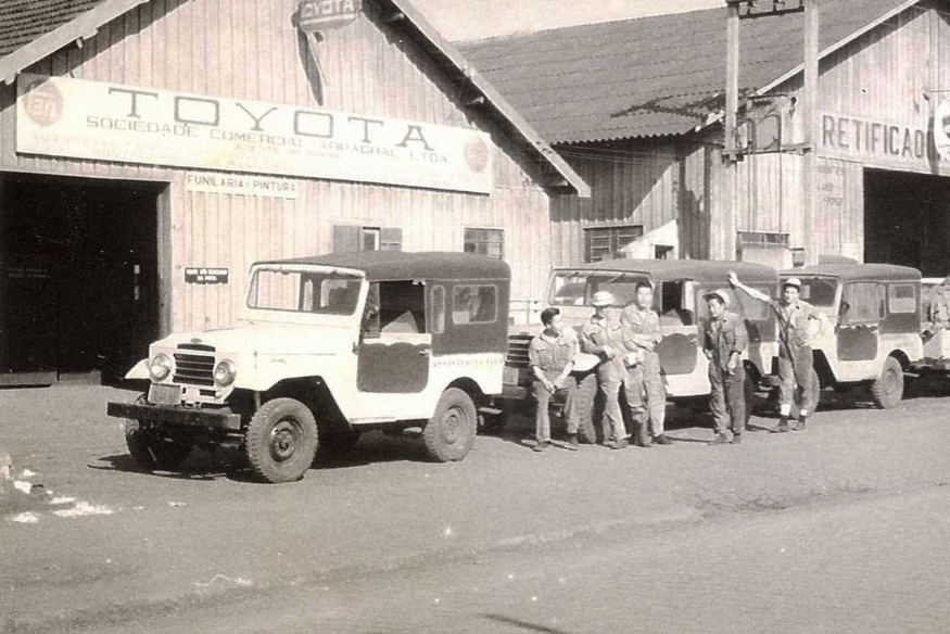 Toyota no Brasil começou em 1958